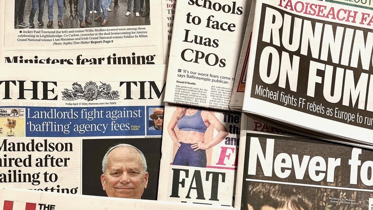 8.10am It Says In The Papers