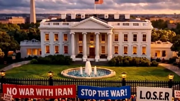 AI contect of a Lego made White House