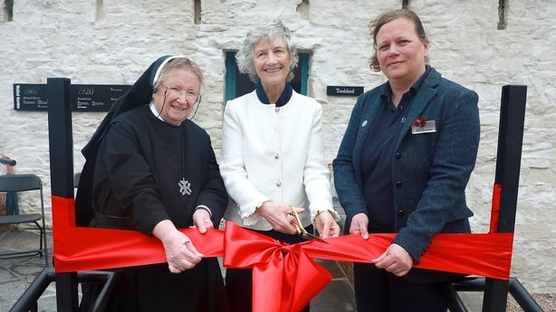 Catherine Connolly at Kylemore opening