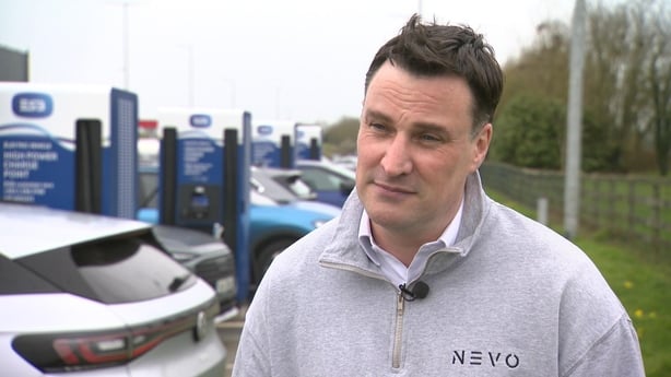 Derek Reilly, Partnerships Director of Nevo, a dedicated electric vehicle platform. 