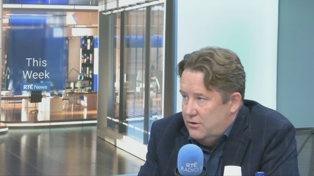 Darragh O Brien speaking on RTÉ's This Week