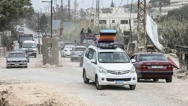 Israeli military publishes map of south Lebanon territory under its control