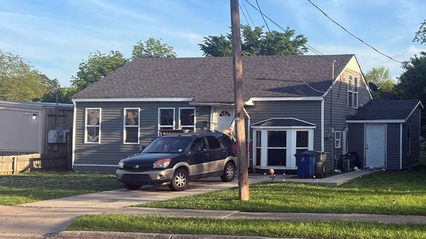 The house where a mass shooting took place is seen in Shreveport, Louisiana, on April 19, 2026. Eight children were killed in a shooting spree early April 19 in the southern US state of Louisiana, in what police said appears to have been an incident of domestic violence. The incident, which took pla