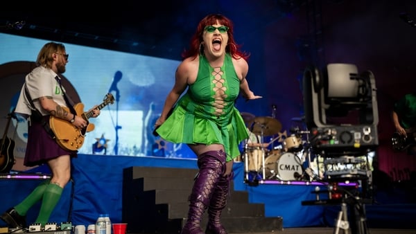 CMAT performs at the 2026 Coachella Valley Music And Arts Festival - Weekend 2 - Day 1 on April 17, 2026 in Indio, California. (Photo by Timothy Norris/Getty Images for Coachella)