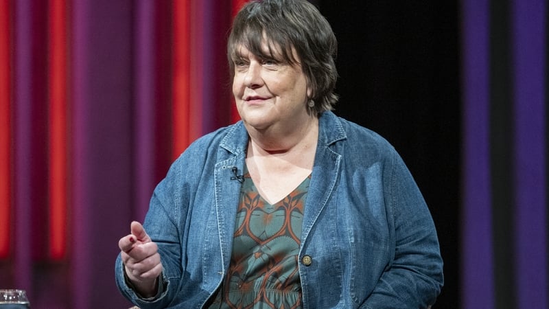 Kathy Burke made a memorable appearance on the Tommy Tiernan Show