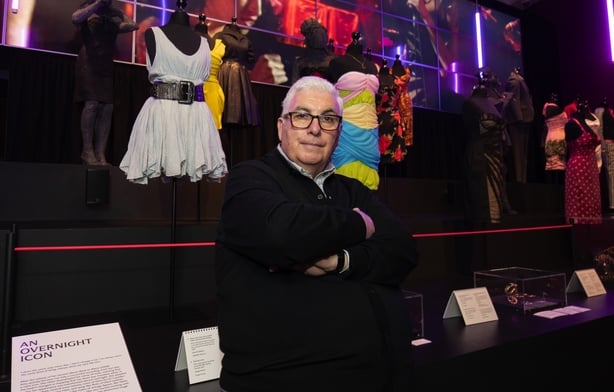 Mitch Winehouse attends the opening of the Amy Winehouse exhibition at The Design Museum on 24 November, 2021 in London, England. (Photo by John Phillips/Getty Images)