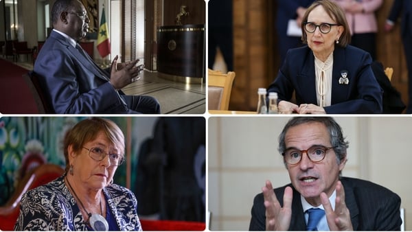 4 candidates for UN SC in phioto montage