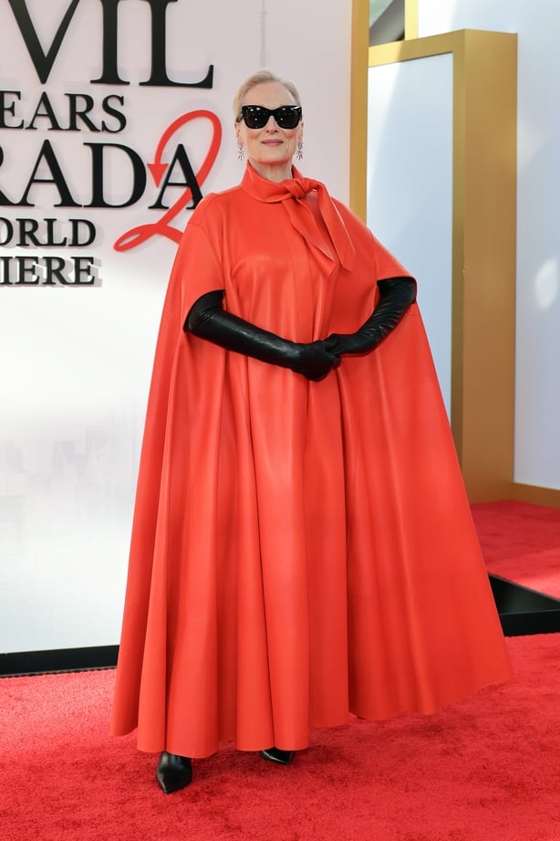 Meryl Streep attends "The Devil Wears Prada 2" New York premiere