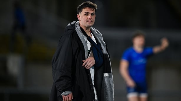 17 April 2026; James Hume of Ulster after the United Rugby Championship match between Ulster and Leinster at Affidea Stadium in Belfast. Photo by David Fitzgerald/Sportsfile