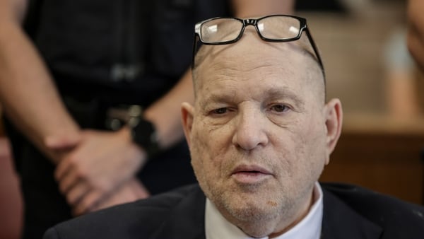 Harvey Weinstein appears in Manhattan criminal court on Tuesday, April 21, 2026