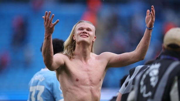 Erling Haaland of Manchester City