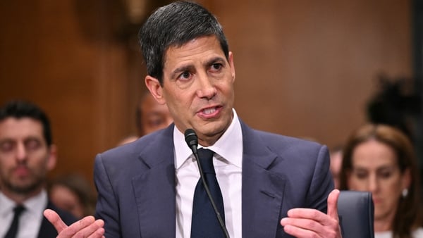 Kevin Warsh, nominee for US Federal Reserve Chair, testifies during a Senate Banking Committee hearing