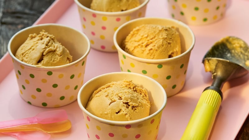 Tim Anderson's no-churn soy and caramel ice cream