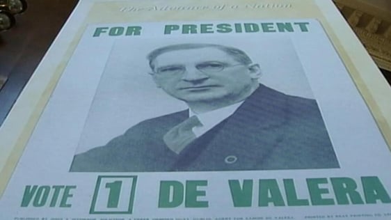 Founder of Fianna Fáil, Eamon De Valera