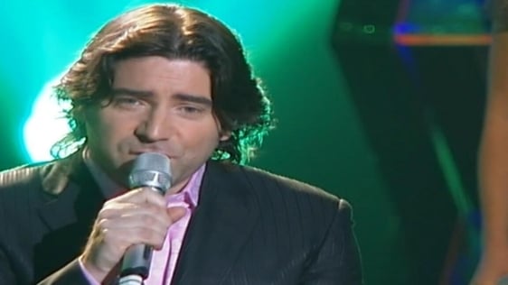 Brian Kennedy At Eurovision