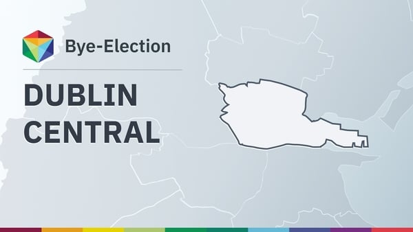 Graphic of the Dublin Central constituency