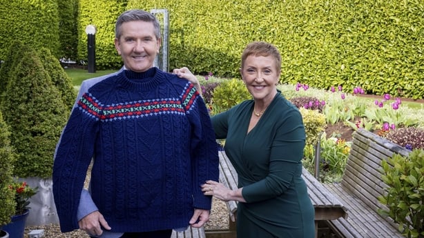 Daniel O'Donnell and his wife, Majella photographed at Newbridge Silverware in Newbridge
