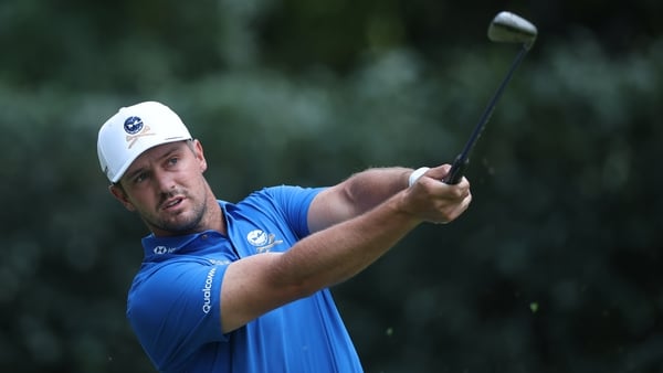 MEXICO CITY, MEXICO - APRIL 16: Bryson DeChambeau of Crushers GC plays his shot from the 4th tee during day one of LIV Golf Mexico City at Club de Golf Chapultepec on April 16, 2026 in Mexico City. (Photo by Hector Vivas/Getty Images)
