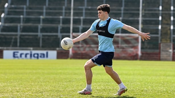 23 April 2026; James Clarke during a Derry City training session at Find Insurance Celtic Park in Derry. Photo by Stephen McCarthy/Sportsfile