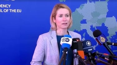 Sanctions send very clear signal to Russia, says Kallas