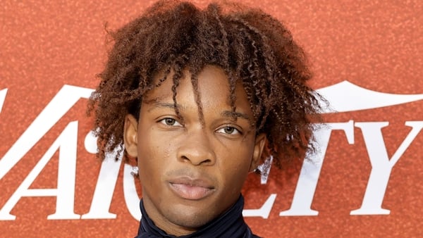 D4vd, real name David Anthony Burke, pictured in 2023