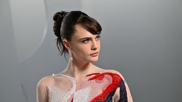 LOS ANGELES, CALIFORNIA - MARCH 15: Cara Delevingne attends the 2026 Vanity Fair Oscar Party hosted by Mark Guiducci at Los Angeles County Museum of Art on March 15, 2026 in Los Angeles, California. (Photo by Lionel Hahn/Getty Images)