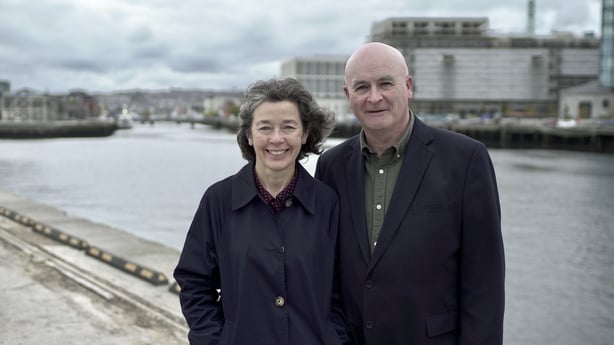Mick Lynch and his wife Mary Lynch
