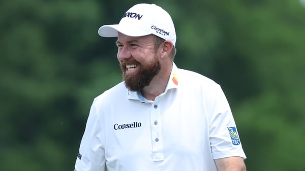 AVONDALE, LOUISIANA - APRIL 23: Shane Lowry of Ireland reacts after making a birdie on the fourth hole during the first round of the Zurich Classic of New Orleans 2026 at TPC Louisiana on April 23, 2026 in Avondale, Louisiana. (Photo by Chris Graythen/Get