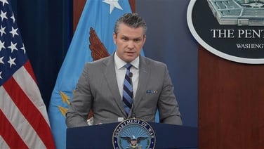 Hegseth criticises 'silly' European conference on Strait of Hormuz blockade