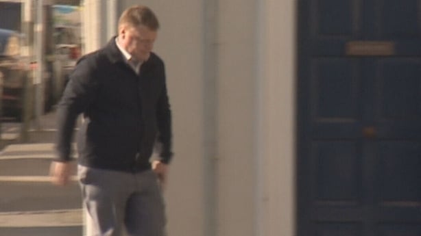 Simon Cavanagh is pictured arriving at Sligo Circuit Court 