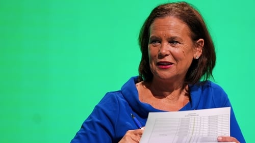 Mary Lou McDonald Dismisses Leadership Speculation at Sinn Fein Ard Fheis