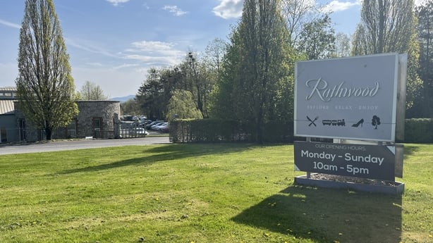 The entrance to Rathwood Garden Centre in Tullow, Co Carlow
