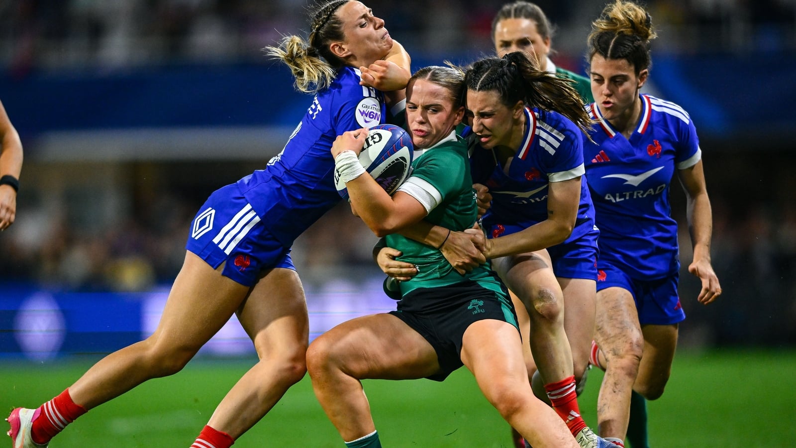 Ireland no match for France's second-half surge