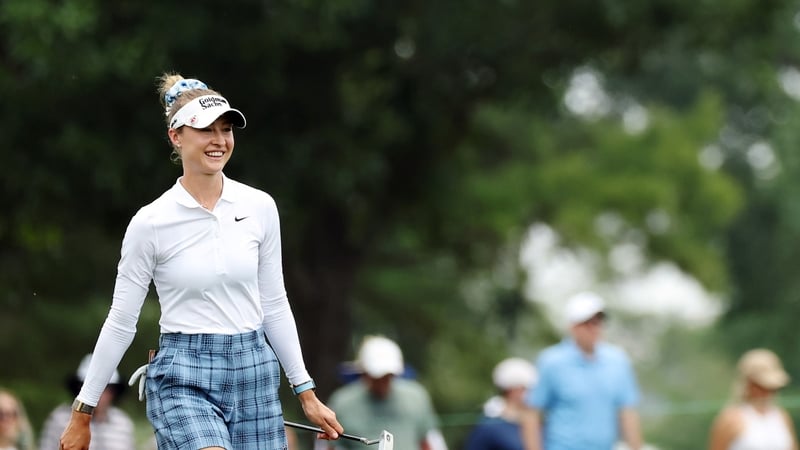 Korda takes commanding lead into final round at Chevron