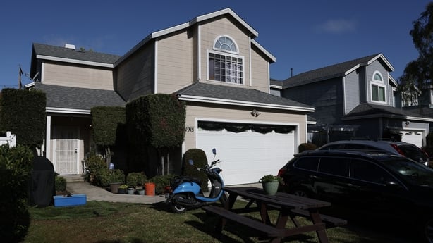 A view of a home associated with the suspected White House Correspondents' Dinner shooter in Torrance, California