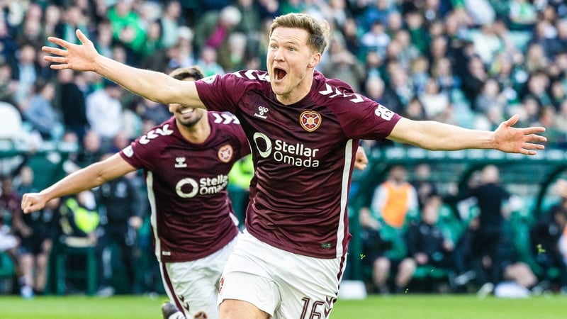 Hearts earn derby win to stay in control of title destiny