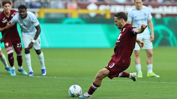 Nikola Vlasic participates in the Serie A 2025-2026 match between Torino and Inter in Torino, Italy, on April 26, 2026. (Photo by Loris Roselli/NurPhoto via Getty Images)