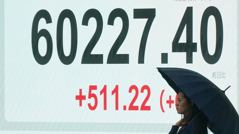 Japan's Nikkei closes above 60,000 for first time
