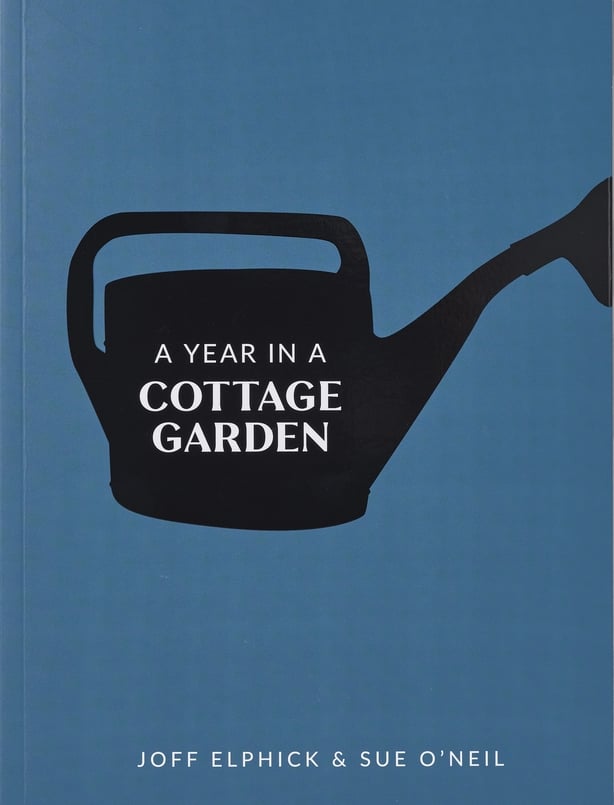 The cover of a book A Year in a Cottage Garden