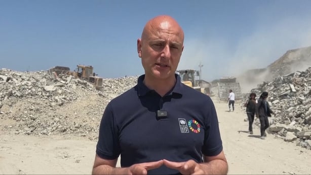 HEAD OF THE UNDP GAZA OFFICE, ALESSANDRO MRAKIC