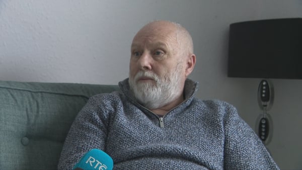 John McGuinness Belfast car bomb witness speaking to RTÉ News