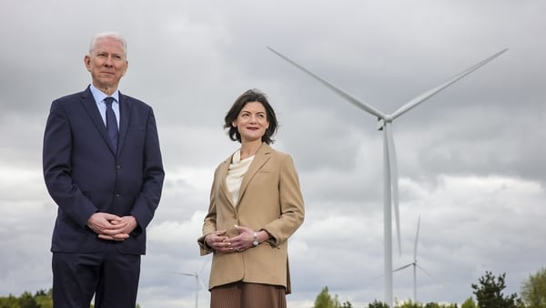 Tom Donnellan, CEO of BnM and Niamh Gallagher, Amazon Web Services Country Lead