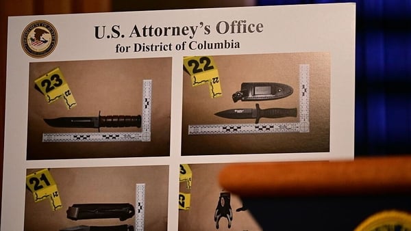A photo of evidence collected by US Attorney's Office for the District of Columbia