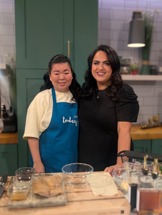 Aoife Cheung with Trisha