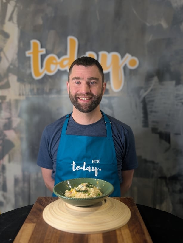 Shane Tallon profile with dish