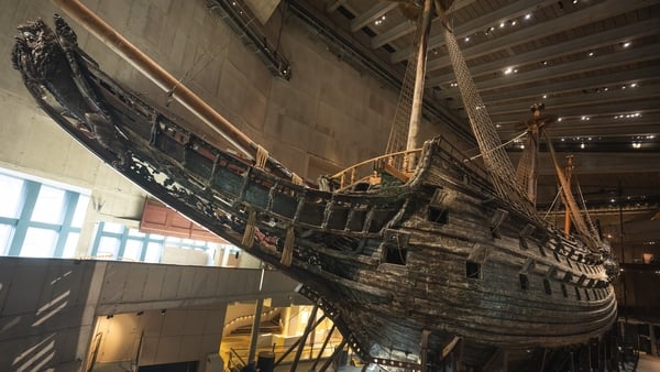 17th-century warship Vasa at the Vasa Museum in Stockholm, Sweden