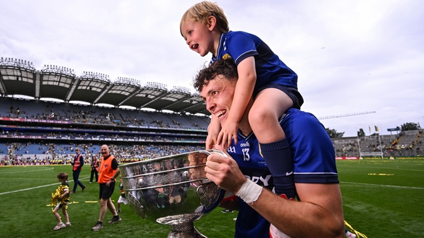 Ogie Clifford gets a tour of Croke Park after last year's All-Ireland final victory