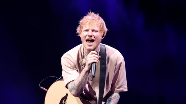 Ed Sheeran performs during iHeartRadio KISS108's Jingle Ball 2025