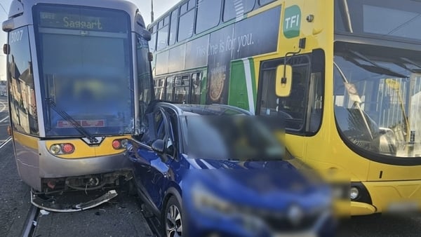 Bluebell crash Dublin - Courtesy: Dublin Fire Brigade