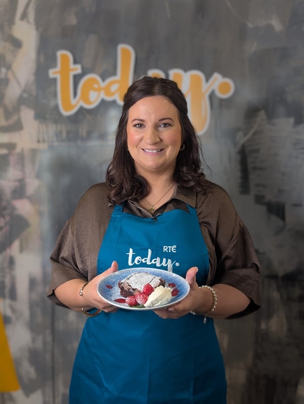 Dee Freney with dish